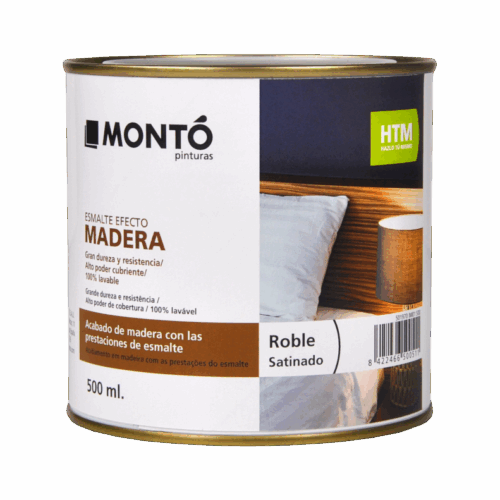 HTM ESMALTE EFECTO MADERA