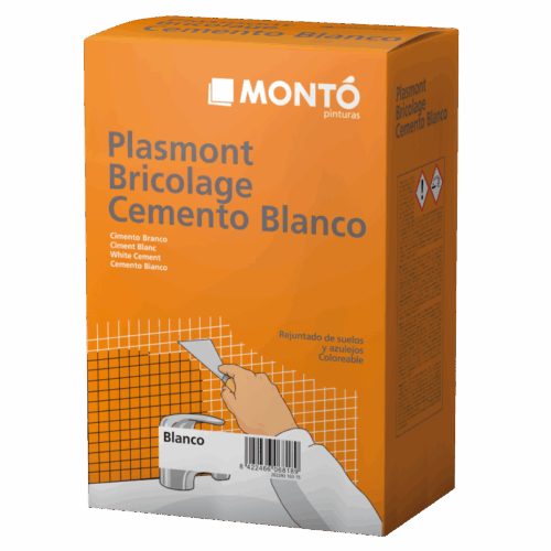 PLASMONT BRICOLAGE CEMENTO BLANCO
