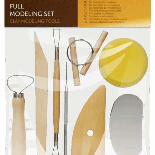 SET DE MODELADO 8 PIEZAS