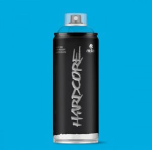 SPRAY HARDCORE MTN AZUL CLARO RV8 400CC