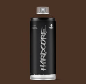 SPRAY HARDCORE M CHOCOLATE RV35 400CC
