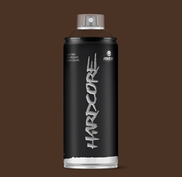 SPRAY HARDCORE M CHOCOLATE RV35 400CC