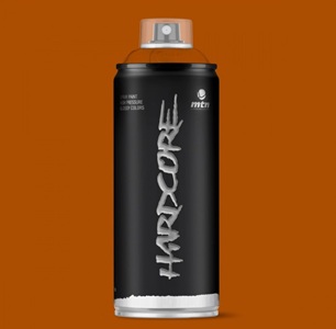 SPRAY HARDCORE MTN BRILLO MARRON PANGEA 400CC