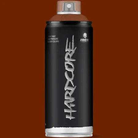 SPRAY HARDCORE MTN ROJO OXIDO  400CC