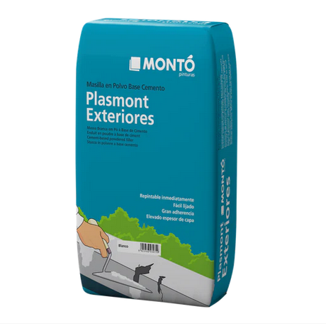 PLASMONT EXTERIORES R20 BLANCO