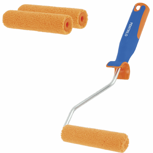 MINI PENTRILO FLOCADO REDONDO 11CM PACK2