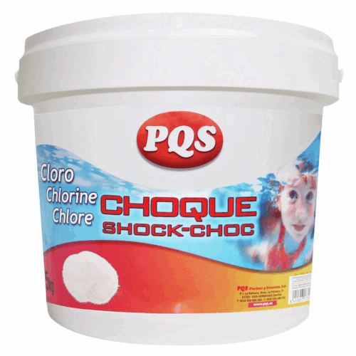 CLORO EN GRANO PQS CHOQUE 5KG.