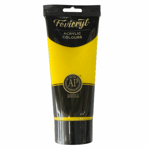 ACRÍLICO FEVICRYL AMARILLO 200ML.