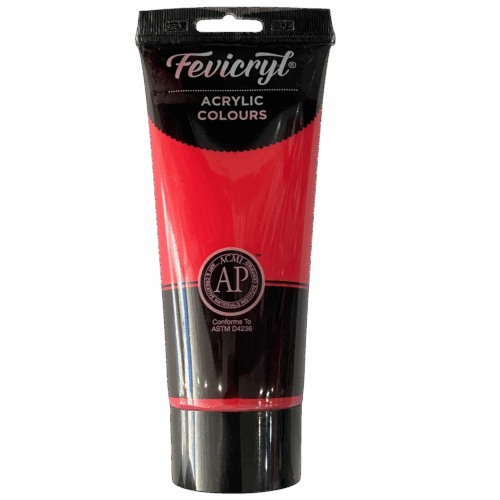 ACRÍLICO FEVICRYL CARMÍN NAPHTOLENA 200ML.