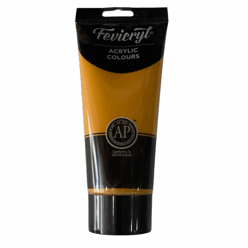 ACRÍLICO FEVICRYL OCRE 200ML.