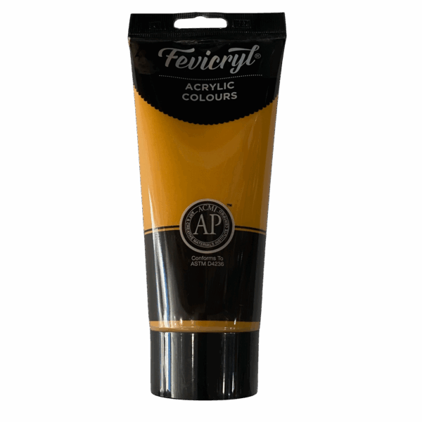 ACRÍLICO FEVICRYL OCRE 200ML.