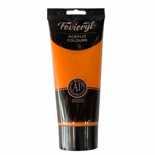 ACRÍLICO FEVICRYL NARANJA CADMIO 200ML
