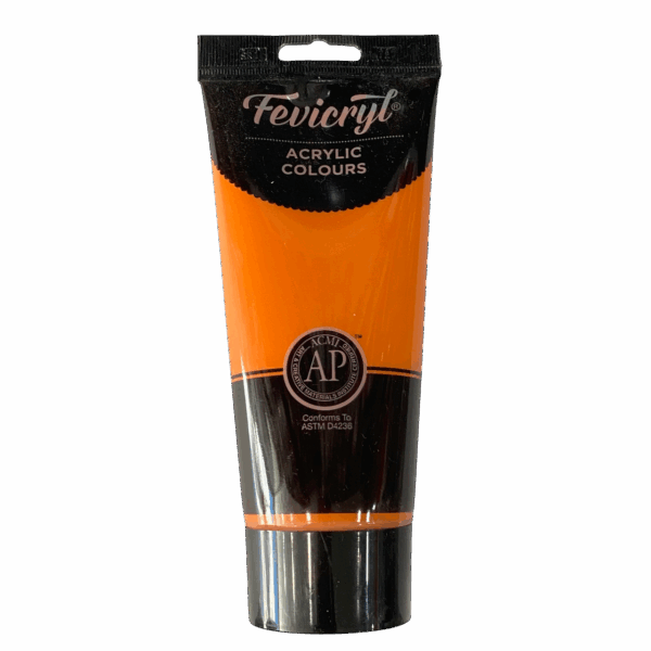 ACRÍLICO FEVICRYL NARANJA CADMIO 200ML