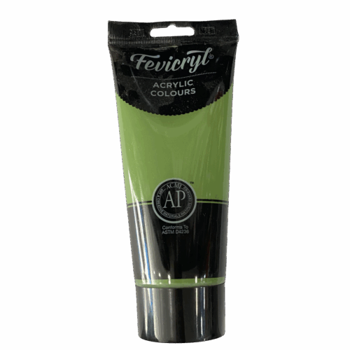ACRÍLICO FEVICRYL VERDE OLIVA 200ML.
