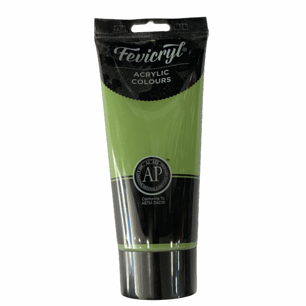 ACRÍLICO FEVICRYL VERDE OLIVA 200ML.