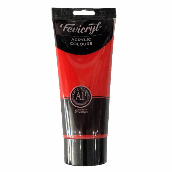 ACRÍLICO FEVICRYL ROJO CADMIO 200ML.