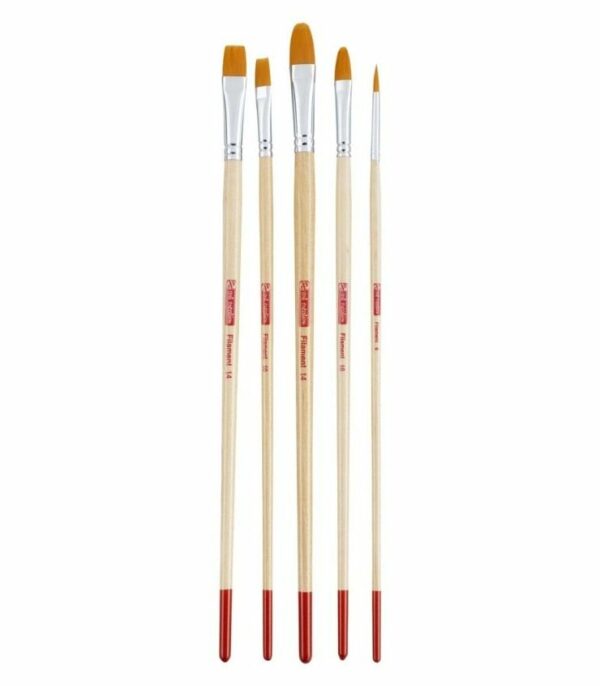 Set pinceles poliéster (5 unidades)