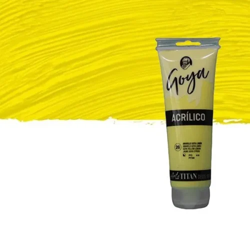 ACRÍLICO GOYA AMARILLO LIMÓN 125ML.