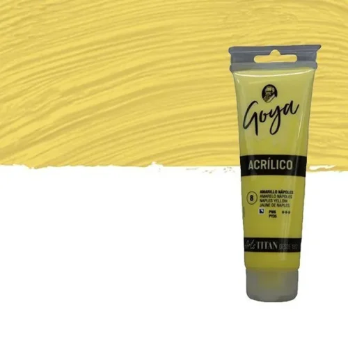 ACRÍLICO GOYA AMARILLO NÁPOLES 125ML.