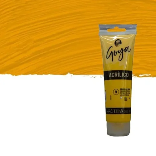 ACRÍLICO GOYA AMARILLO REAL 125ML.