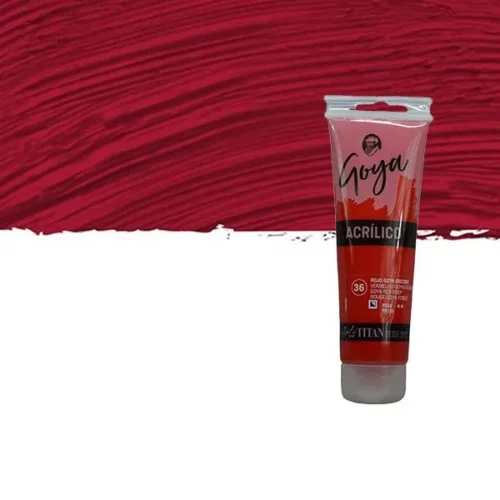 ACRÍLICO GOYA ROJO OSCURO 125ML.