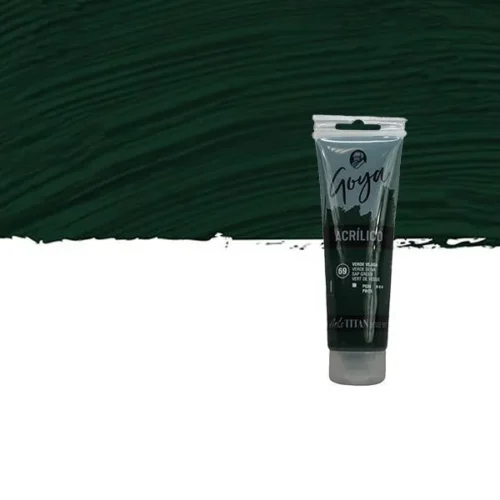 ACRÍLICO GOYA VERDE VEJIGA 125ML.