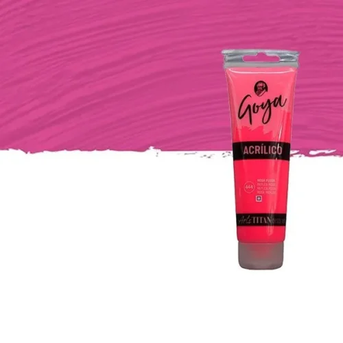ACRÍLICO  GOYA ROSA FLUOR 125ML.