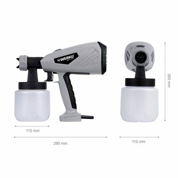 PISTOLA PINTAR SUCCIÓN 500W - Imagen 3
