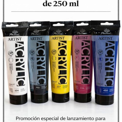 OFERTA ESPECIAL PARA TALLERES, LANZAMIENTO DE ACRÍLICOS