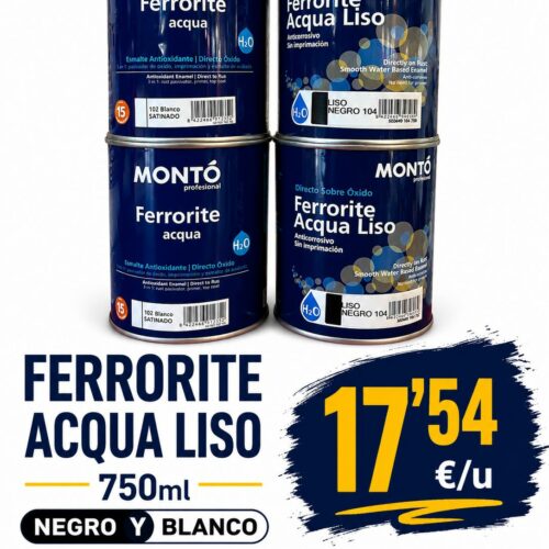 FERRORITE ACQUA LISO 750ML (RECOGIDA EN TIENDA)